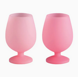 Porter Green Petalo | Stemm | Silicone Unbreakable Wine Glasses
