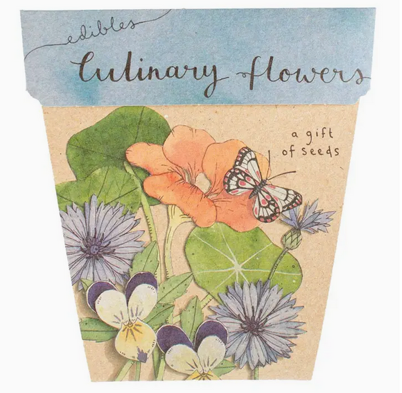 Sow 'n Sow Culinary Flowers Gift of Seeds