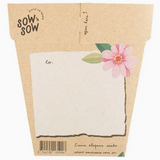 Sow 'n Sow Happy Birthday Zinnia Gift of Seeds