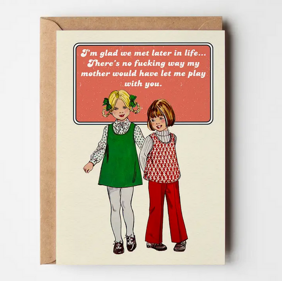 Greeting Card- Card For Best Friend