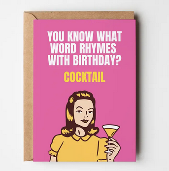 Greeting Card- Cocktail