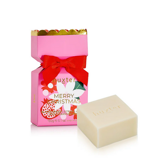 Huxter Soap Bon Bon- Blackcurrant, Citrus & Amber (Pink)