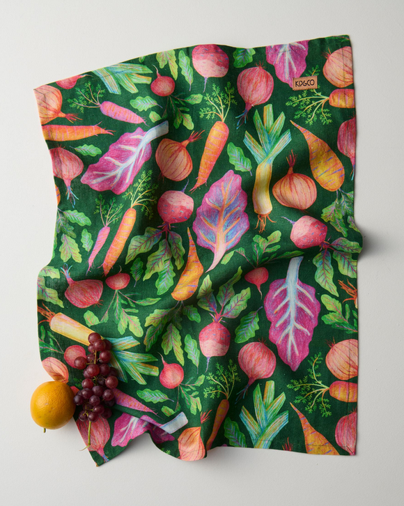 KIP & CO Veggie Soup Tea Towel