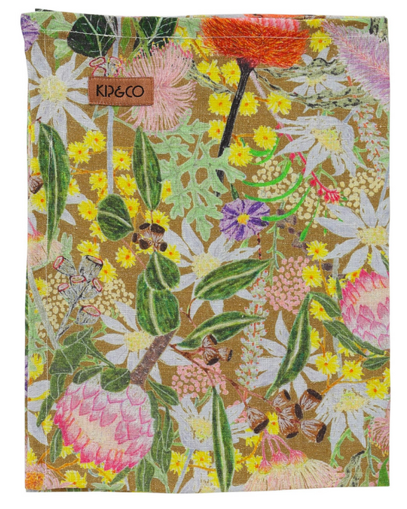 KIP & CO Native Plantation Tea Towel