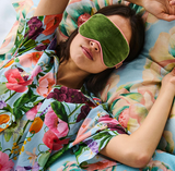 KIP & CO Moss Velvet Eye Mask