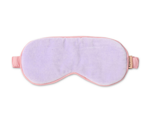 KIP & CO Lilac Velvet Eye Mask