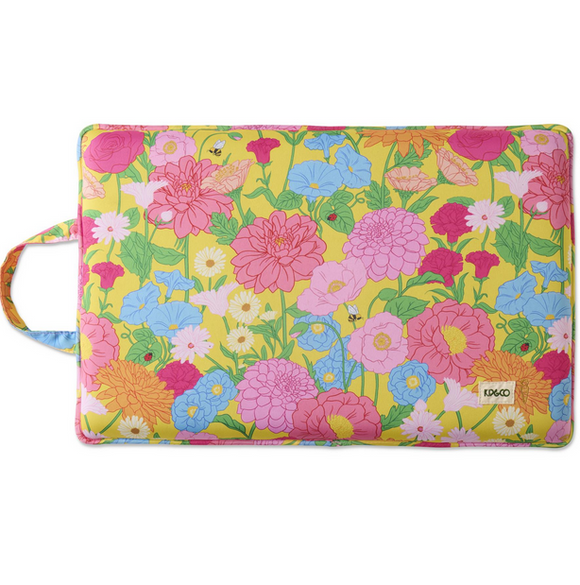 KIP & CO Follow The Sun Yellow Garden Kneeling Mat