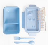 Helio Ferretti Light Blue Lunch Box Bon Appétit
