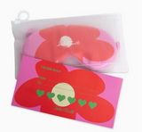 Helio Ferretti Eye Mask Macro Flower Pink