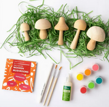 Journey of Something- Paint Your Own Wooden Mushrooms