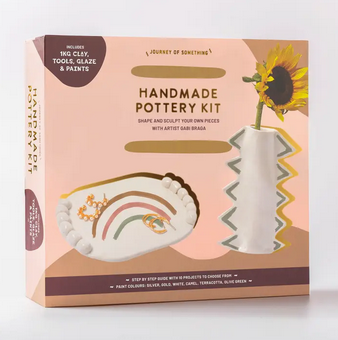 Journey of Something- Deluxe Handmade Pottery Kit
