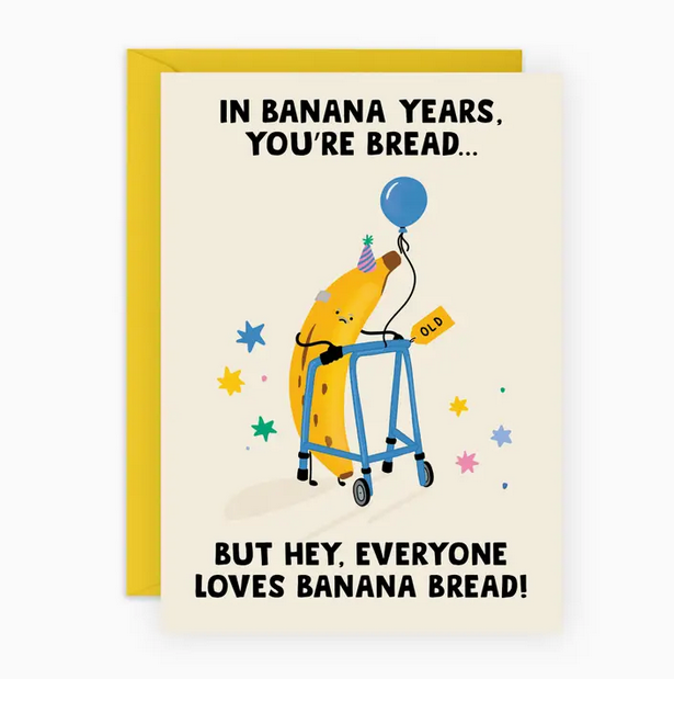 You’Re Bread Greeting Card – Poppy & Cotton