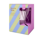 Here's How- The Henry Champagne Glasses -Lilac