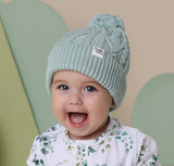 Snuggle Hunny- Sage Organic Baby Knit Beanie