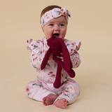 Snuggle Hunny- Organic Snuggle Bunny in Raspberry