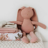 Snuggle Hunny- Organic Snuggle Bunny in Rose