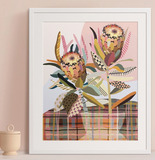 Journey of Something Paint By Numbers -  Two Proteas