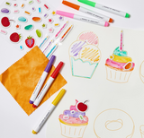 Journey of Something- Wipeable Silicone Colouring Mat - Sweet As
