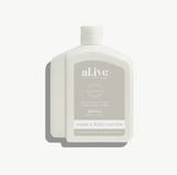 Al.ive Body 650ml lotion refill - sea cotton & coconut