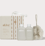 Al.ive Body Body Travel Ornament Mini Hand & Body Wash and Lotion Gift Set