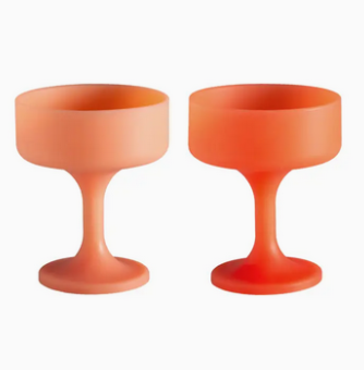 Porter Green Melone | Mecc| Silicone Unbreakable Cocktail Glasses