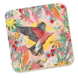 La La Land Corky Coaster Mother Nature Birds