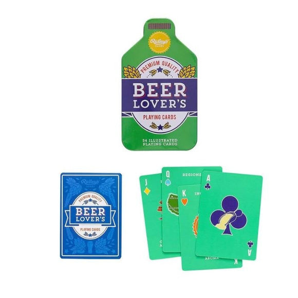 Ridleys Beer Lovers Playing Cards