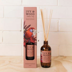 Ivy & Wood Wild Rosella Reed Diffuser