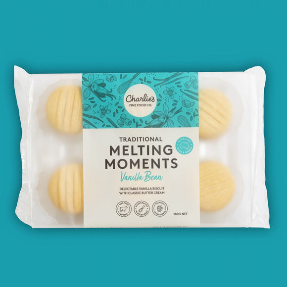 Vanilla Bean Melting Moments Biscuits 180g