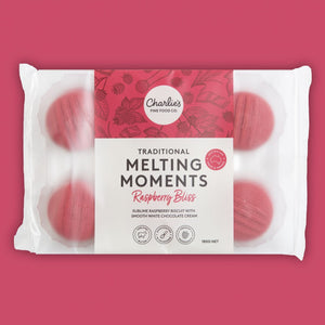 Raspberry Bliss Melting Moments Biscuits 180g