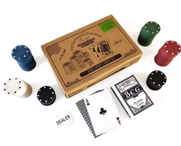 The Gentleman's Emporium Gentleman's Poker Set