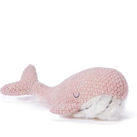 Nana Huchy Wanda Whale Rattle-Pink