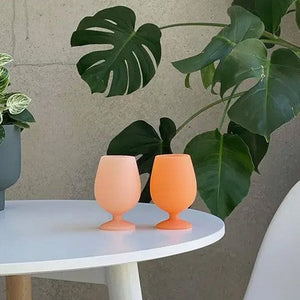 Porter Green Stemm | Unbreakable Silicone Wine Glasses | Khartoum