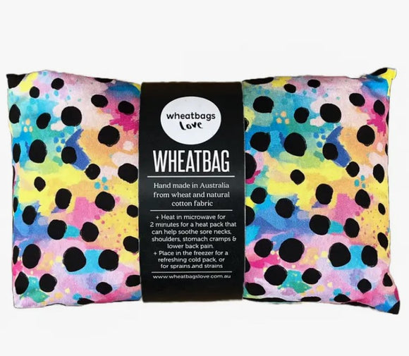 Wheatbags Love Wheatbag - Cheetah Rainbow Lavender