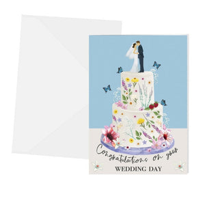 Wedding Cake 2 Greeting Card