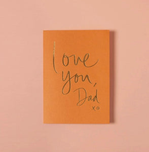Love You Dad XO Greeting Card