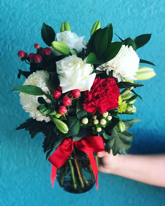 Christmas Flower Bomb - Small